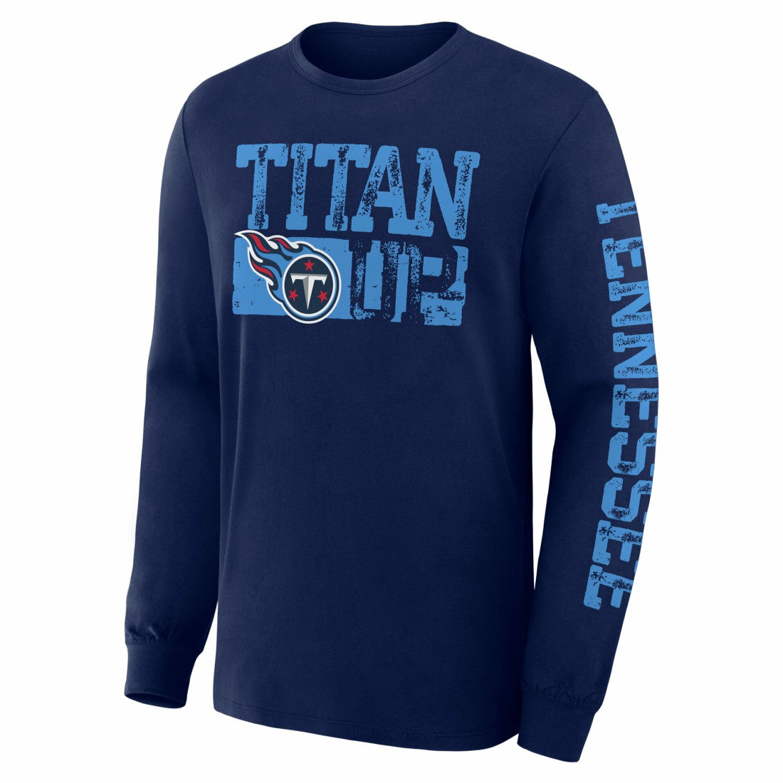 Tennessee Titans Hometown Sweep Legacy Long Sleeve T-Shirt - Navy T-shirts