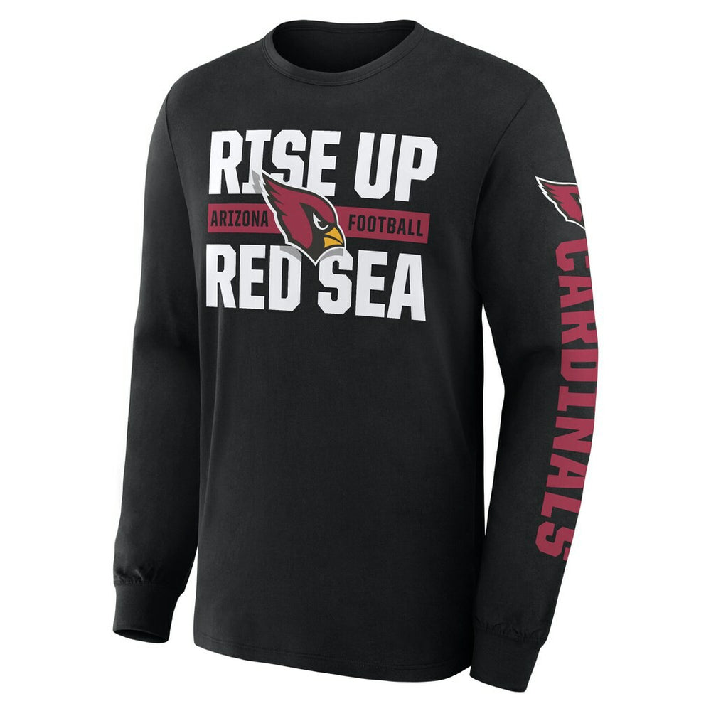 Arizona Cardinals Hometown Sweep Legacy Long Sleeve T-Shirt - Black T-shirts