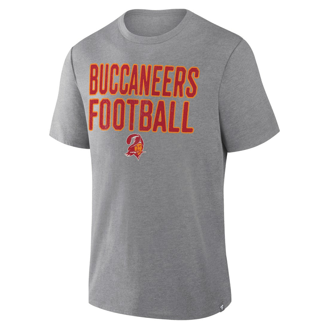 Tampa Bay Buccaneers First Down Tribute Tri-Blend T-Shirt - Heather Gray T-shirts