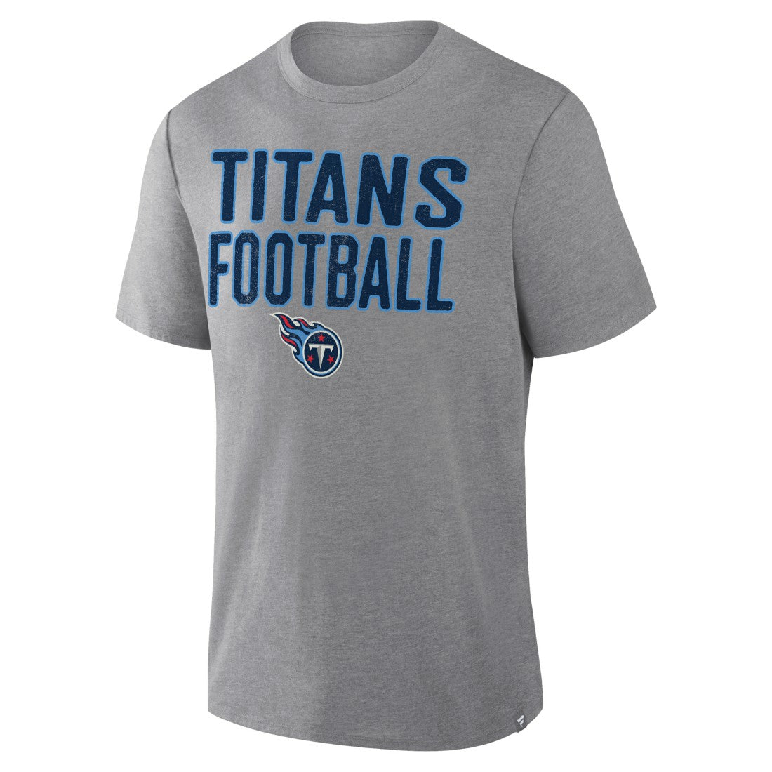 Tennessee Titans First Down Tribute Tri-Blend T-Shirt - Heather Gray T-shirts