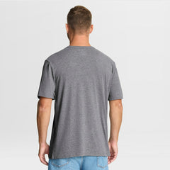 Los Angeles Chargers First Down Tribute Tri-Blend T-Shirt - Heather Gray T-shirts