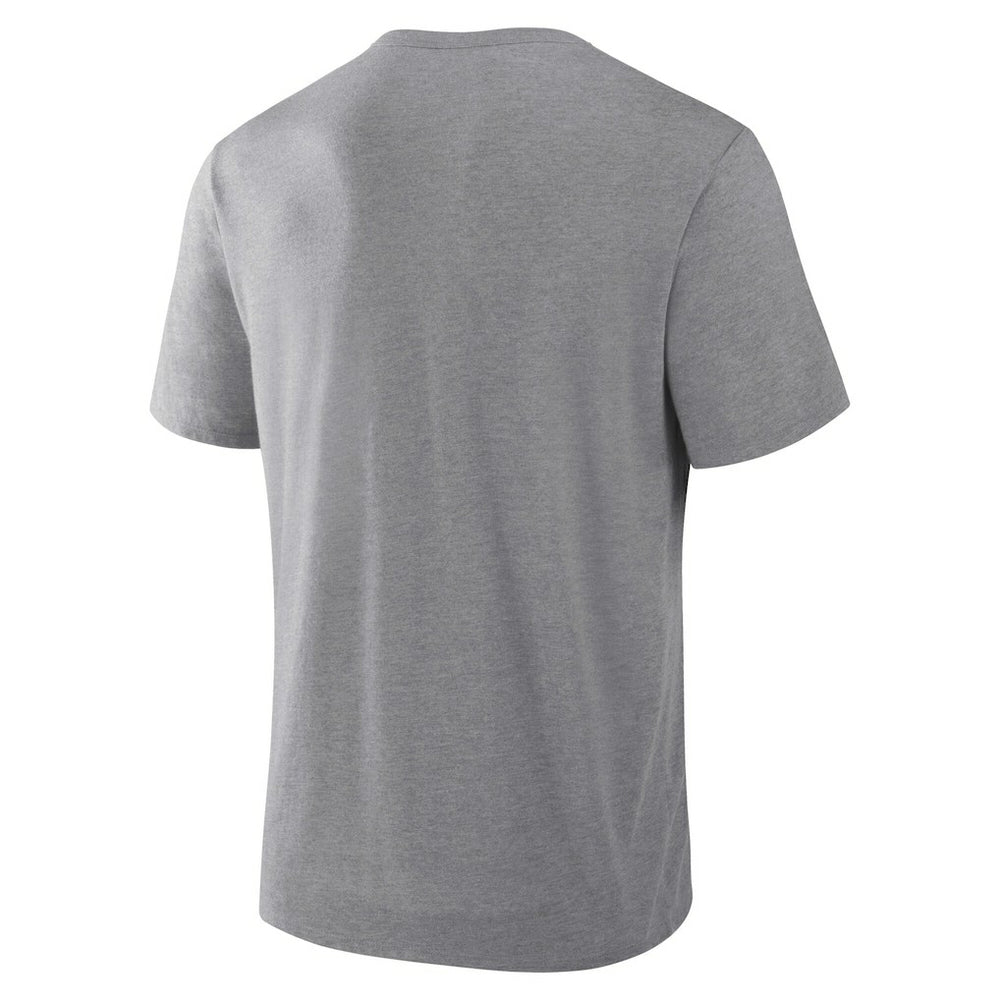 Dallas Cowboys First Down Tribute Tri-Blend T-Shirt - Heather Gray T-shirts