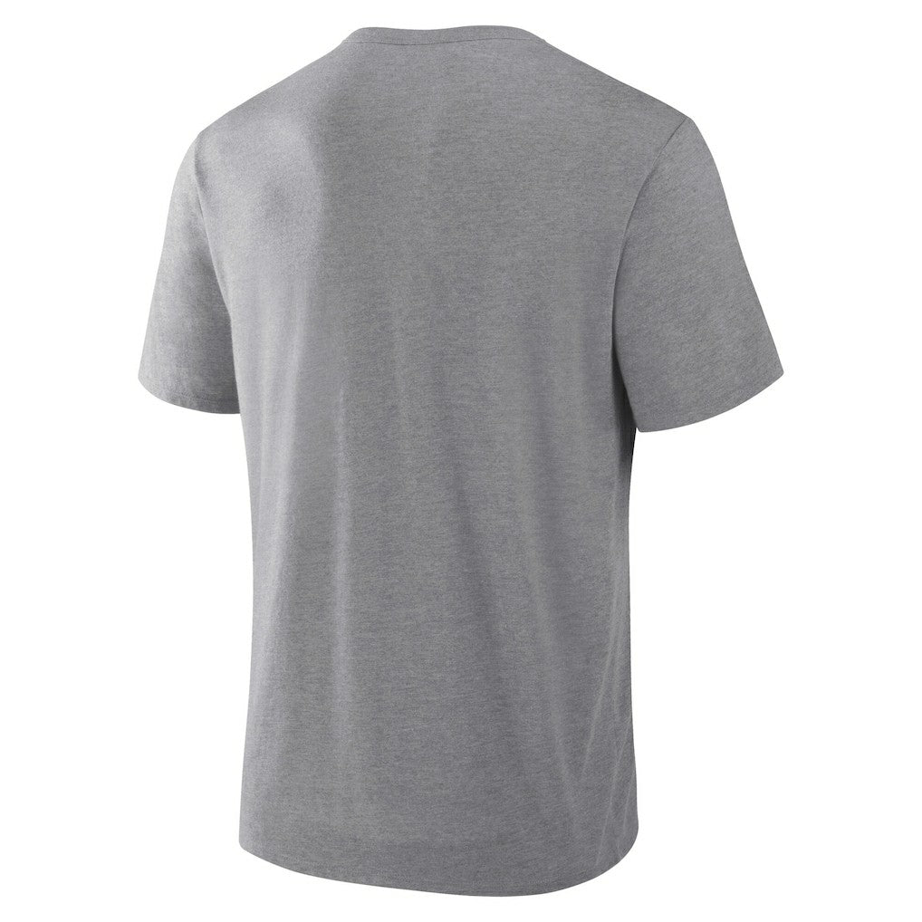 Atlanta Falcons First Down Tribute Tri-Blend T-Shirt - Heather Gray T-shirts