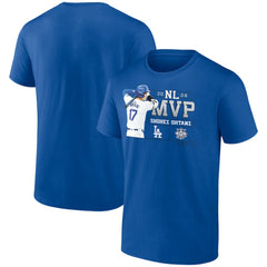 Shohei Ohtani Los Angeles Dodgers Fanatics MVP T-Shirt - Royal T-shirts