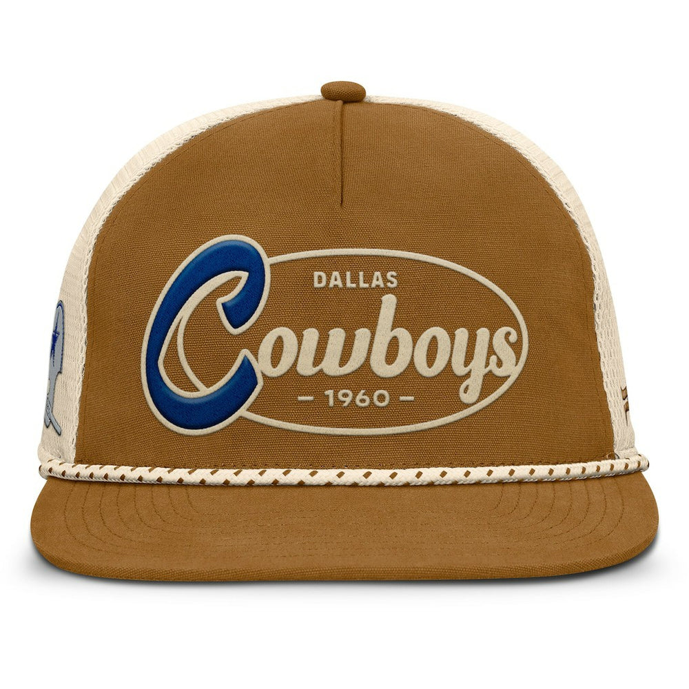 Dallas Cowboys Heritage Adjustable Hat - Brown Hats