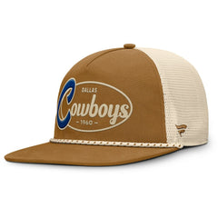 Dallas Cowboys Heritage Adjustable Hat - Brown Hats