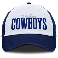 Dallas Cowboys Women's Fanzone Adjustable Hat - White/Navy Hats