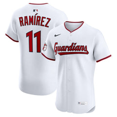 José Ramírez Cleveland Guardians Nike Home Elite Jersey - White Jerseys