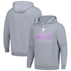 Pittsburgh Penguins Levelwear Hockey Fights Cancer Pulsar Off Season Tri-Blend Pullover Hoodie - Gray | US 202464040