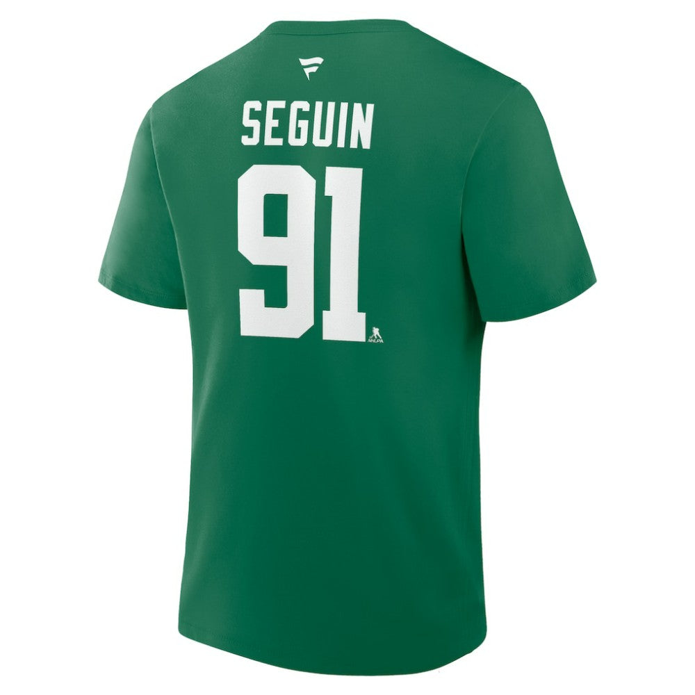Tyler Seguin Dallas Stars Fanatics Authentic Stack Name & Number T-Shirt - Kelly Green | US 202466732