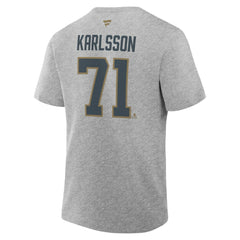 William Karlsson Vegas Golden Knights Fanatics Authentic Stack Name & Number T-Shirt - Heather Gray | US 202466750