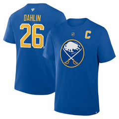 Rasmus Dahlin Buffalo Sabres Fanatics Authentic Stack Name & Number T-Shirt - Royal | US 202466802