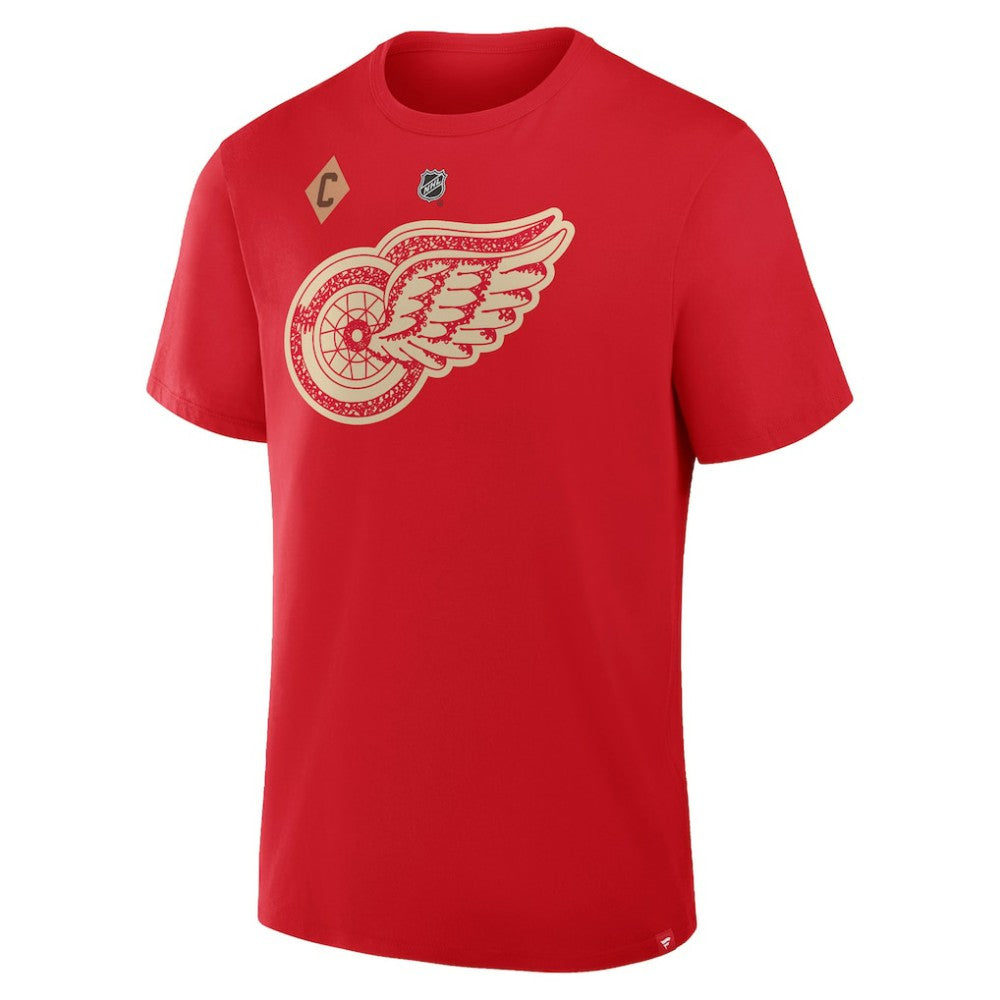 Dylan Larkin Detroit Red Wings Fanatics Authentic Stack Name & Number T-Shirt - Red | US 202466941