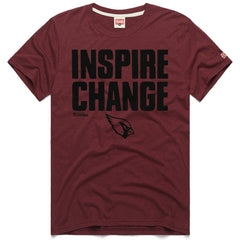 Arizona Cardinals Homage Unisex 2024 Inspire Change Tri-Blend T-Shirt - Cardinal T-shirts