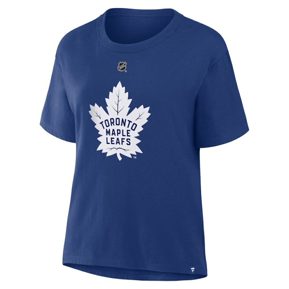 William Nylander Toronto Maple Leafs Fanatics Women's Authentic Stack Name & Number T-Shirt - Blue | US 202477544
