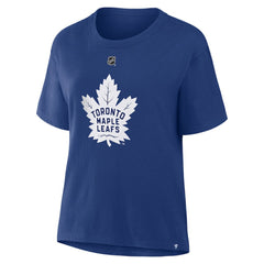 William Nylander Toronto Maple Leafs Fanatics Women's Authentic Stack Name & Number T-Shirt - Blue | US 202477544