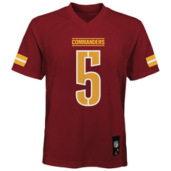 Jayden Daniels Washington Commanders Youth Replica Player Jersey - Burgundy Jerseys