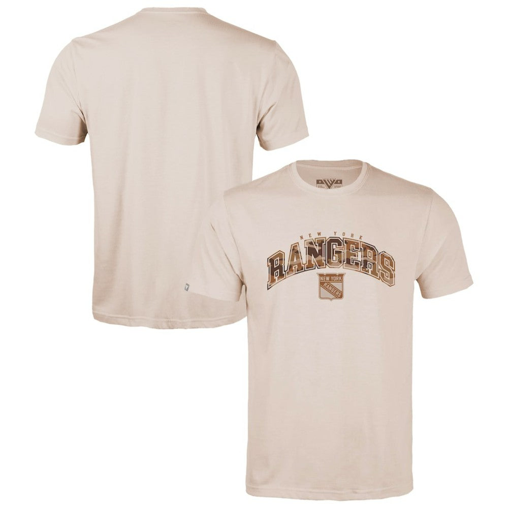 New York Rangers Levelwear Desert Camo Richmond Decoy T-Shirt - Khaki | US 202478651