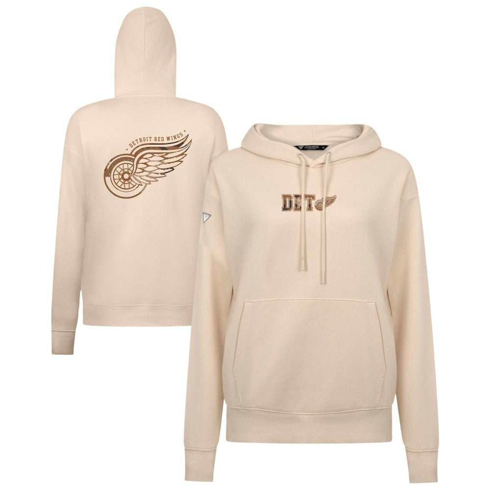 Detroit Red Wings Levelwear Women's Desert Camo Adorn Battalion Pullover Hoodie - Khaki | US 202478696