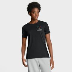 Houston Texans Women's 2025 NFL Crucial Catch Tri-Blend Dri-FIT T-Shirt - Black T-shirts