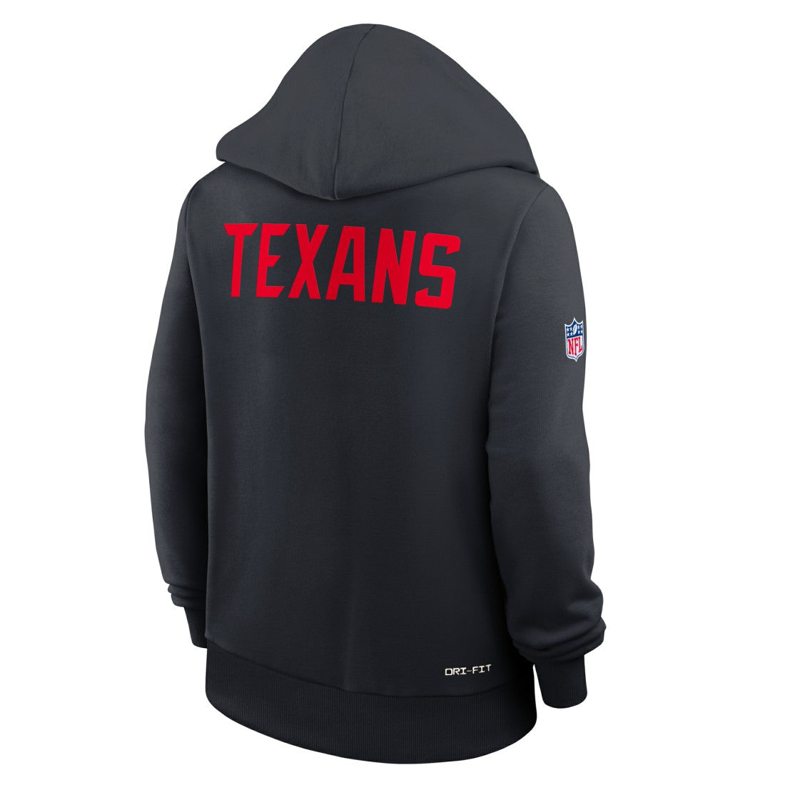 Houston Texans Women's Throwback Sideline Standard Issue Dri-FIT Hoodie - Navy Hoodies