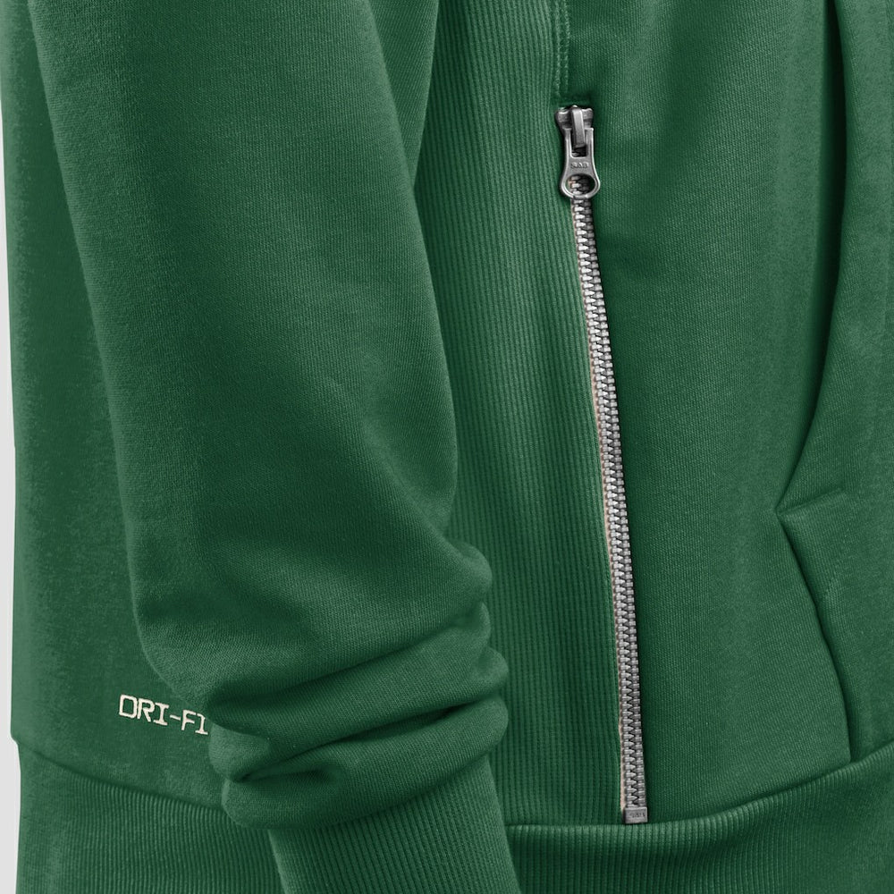 New York Jets Women's Throwback Sideline Standard Issue Dri-FIT Hoodie - Kelly Green Hoodies