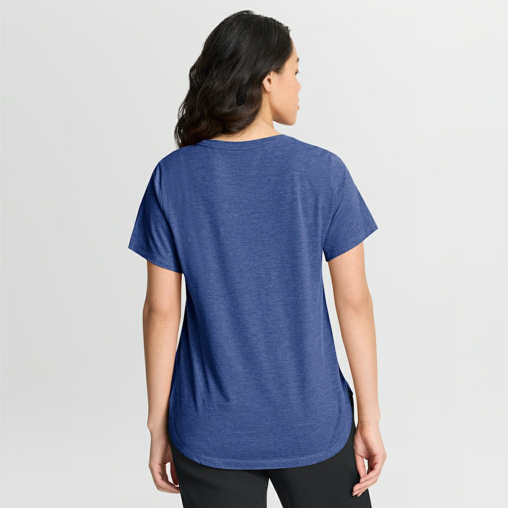 Indianapolis Colts Women's Script Tri-Blend T-Shirt - Royal T-shirts