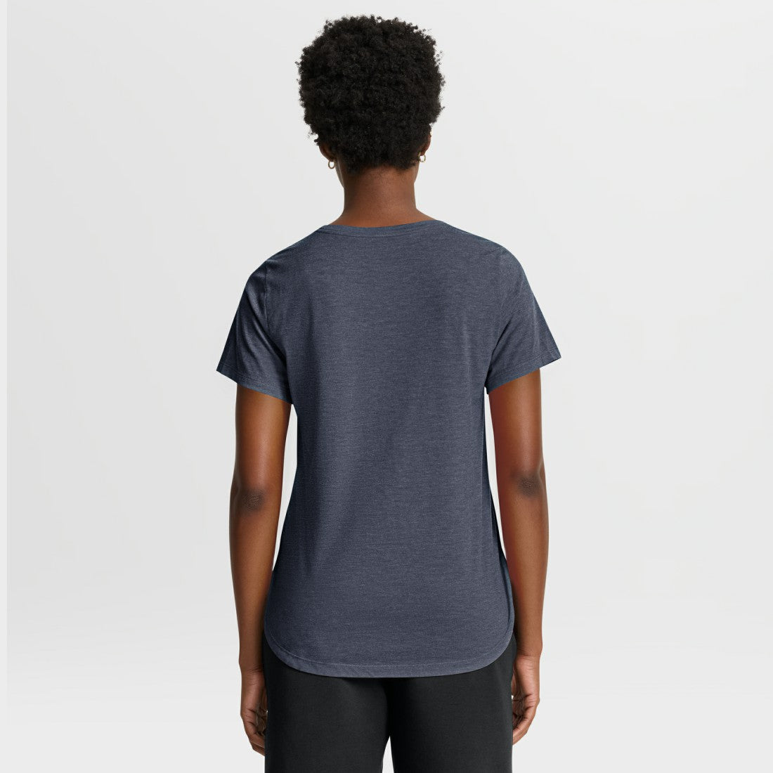 Seattle Seahawks Women's Script Tri-Blend T-Shirt - College Navy T-shirts