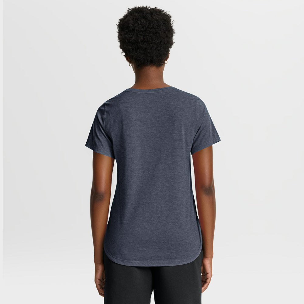 Seattle Seahawks Women's Script Tri-Blend T-Shirt - College Navy T-shirts