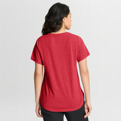 Tampa Bay Buccaneers Women's Script Tri-Blend T-Shirt - Red T-shirts