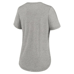 Cleveland Browns Women's Script Tri-Blend T-Shirt - Gray T-shirts