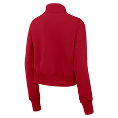 Tampa Bay Buccaneers Women's Primetime Phoenix Half-Zip Sweatshirt - Red Sweatshirts