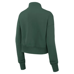 Green Bay Packers Women's Primetime Phoenix Half-Zip Sweatshirt - Green Sweatshirts