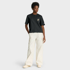 New Orleans Saints Women's Rewind Pocket Boxy T-Shirt - Black T-shirts
