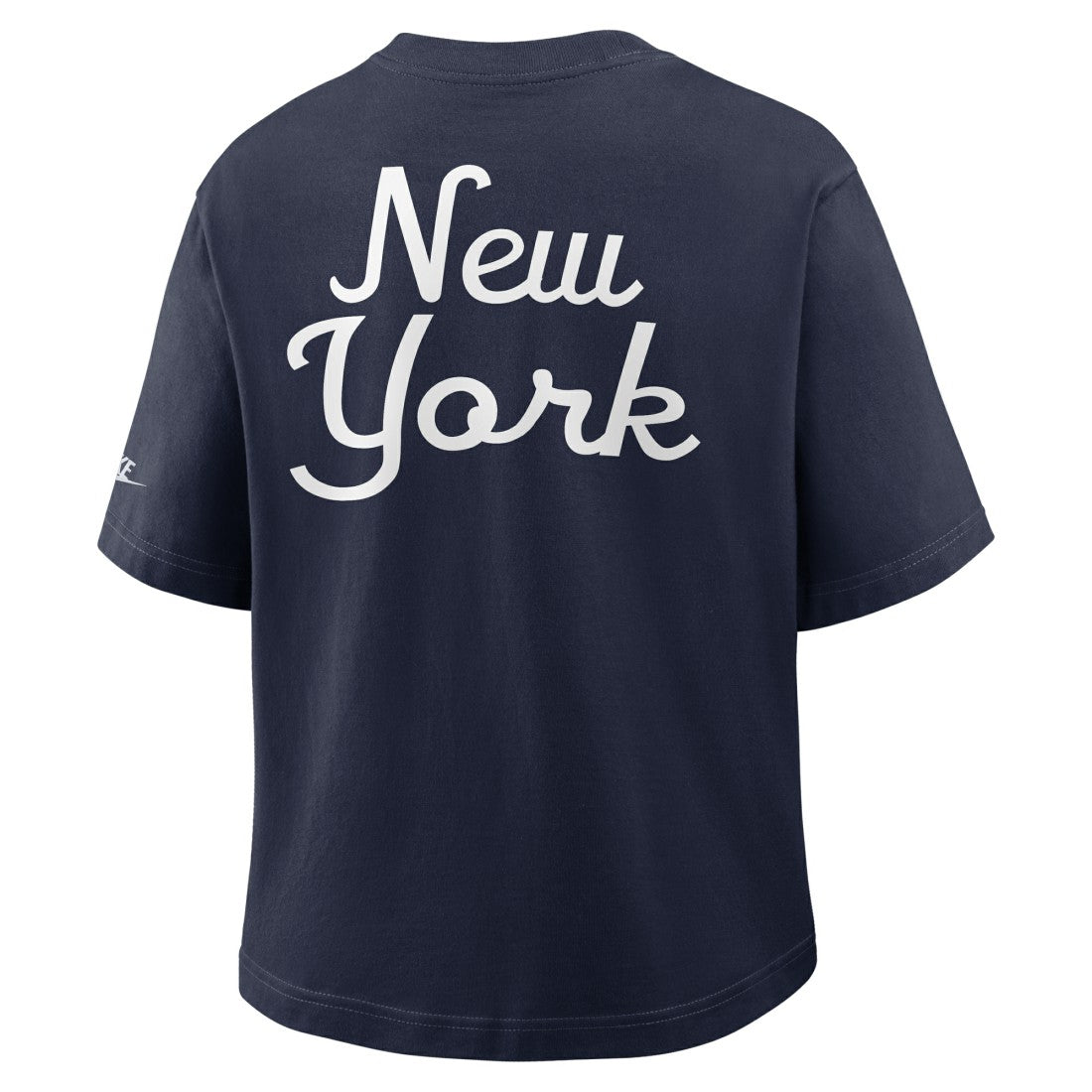 New York Giants Women's Rewind Pocket Boxy T-Shirt - Royal T-shirts