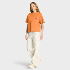 Tampa Bay Buccaneers Women's Rewind Pocket Boxy T-Shirt - Orange T-shirts