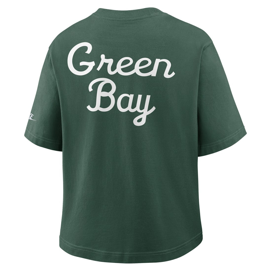 Green Bay Packers Women's Rewind Pocket Boxy T-Shirt - Green T-shirts
