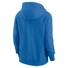 Detroit Lions Women's Phoenix Rewind Full-Zip Hoodie - Blue Hoodies