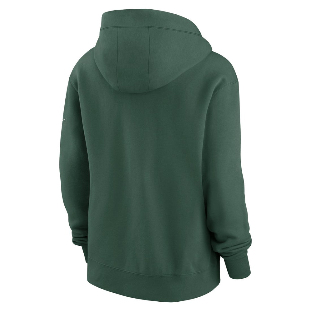 Green Bay Packers Women's Phoenix Rewind Full-Zip Hoodie - Green Hoodies