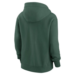 Green Bay Packers Women's Phoenix Rewind Full-Zip Hoodie - Green Hoodies