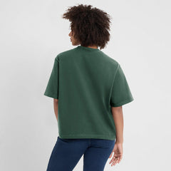 Green Bay Packers Women's Essential Script Relaxed Boxy T-Shirt - Green T-shirts