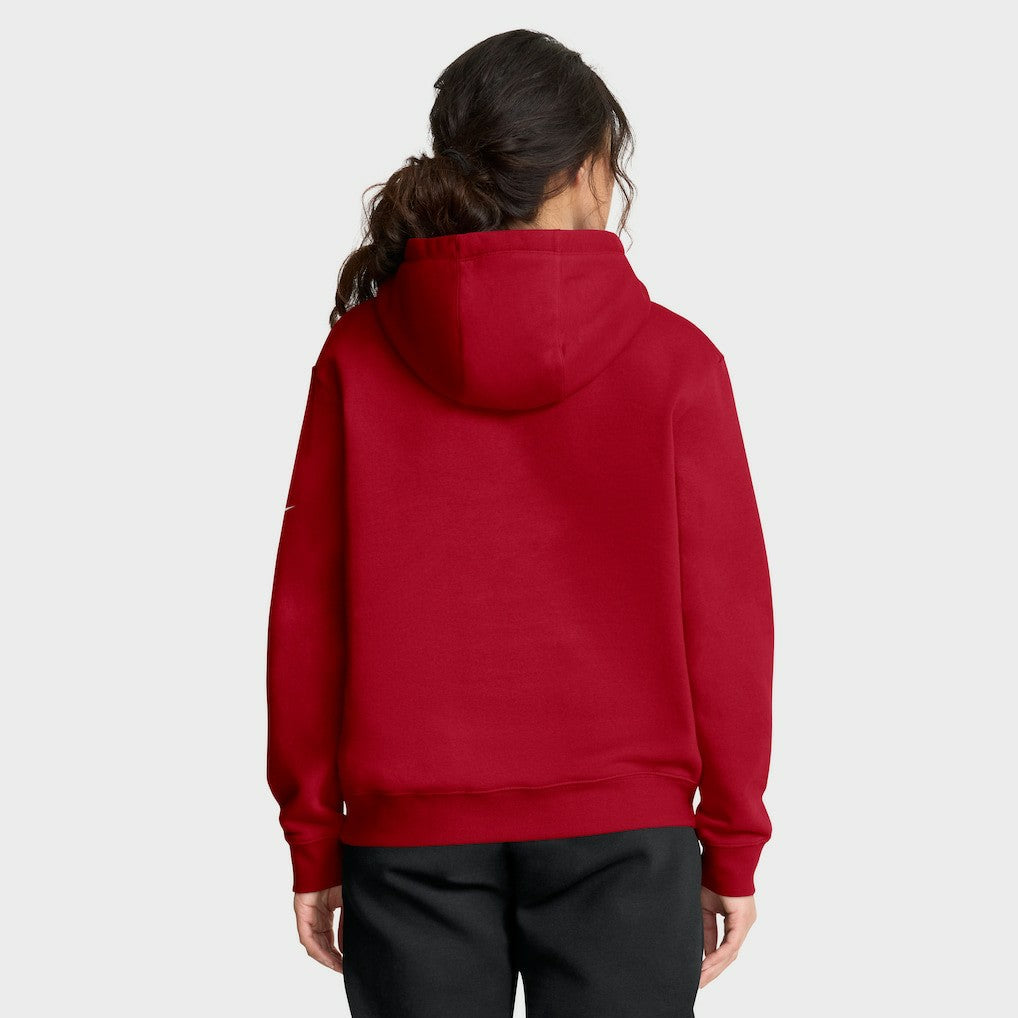 San Francisco 49ers Women's Club Fleece Hoodie - Scarlet Hoodies