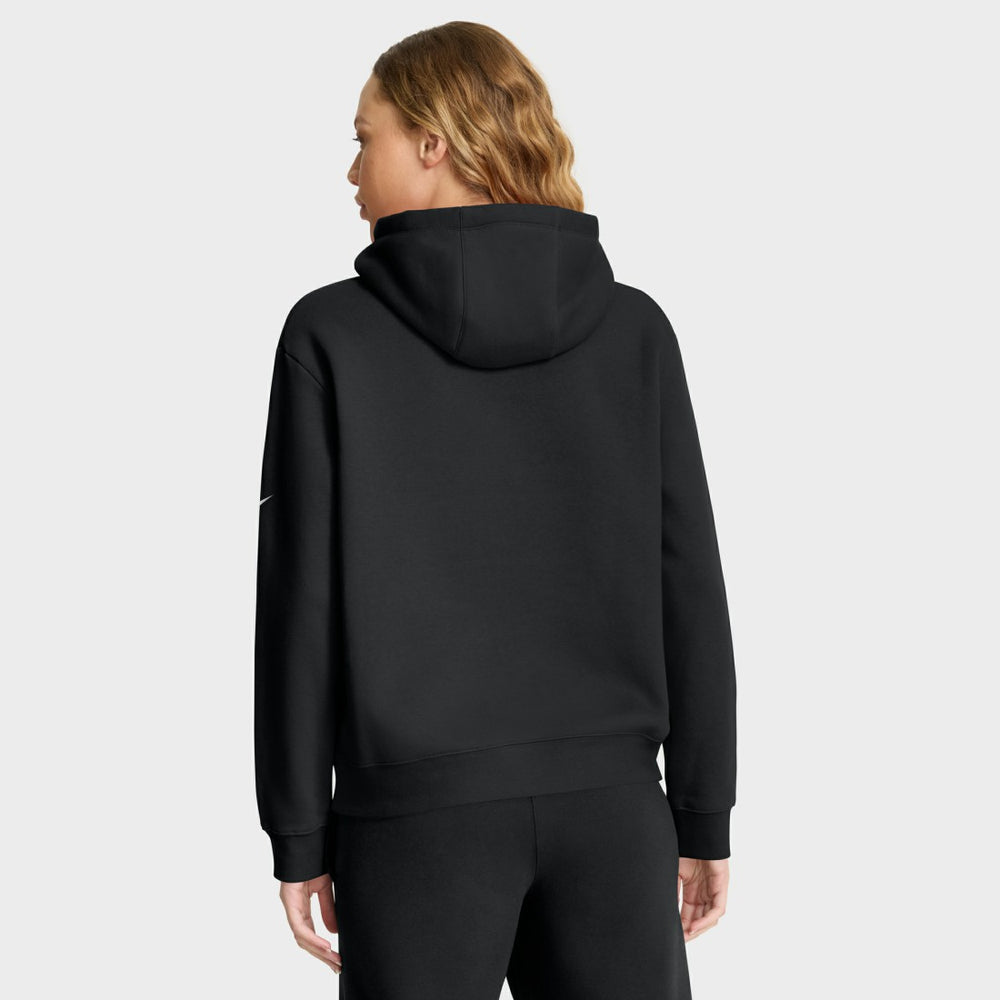 Detroit Lions Women's Club Fleece Hoodie - Black Hoodies