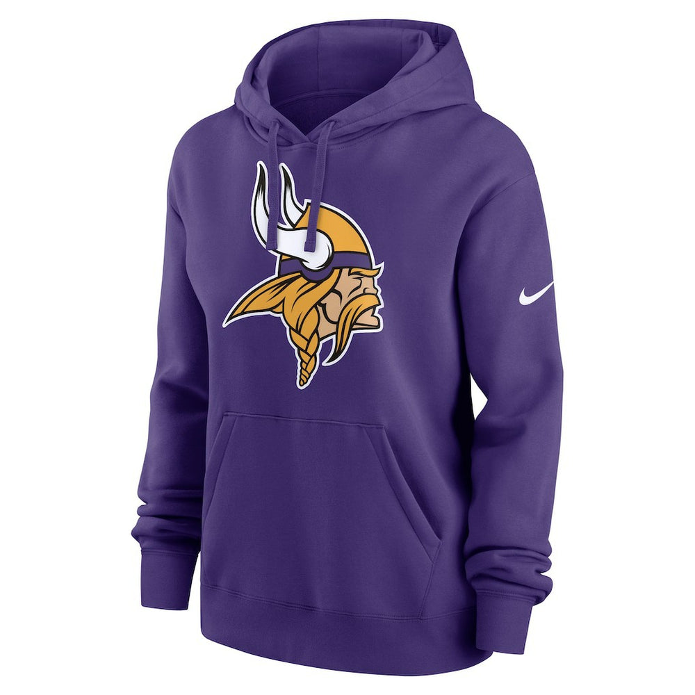 Minnesota Vikings Women's Club Fleece Hoodie - Purple Hoodies