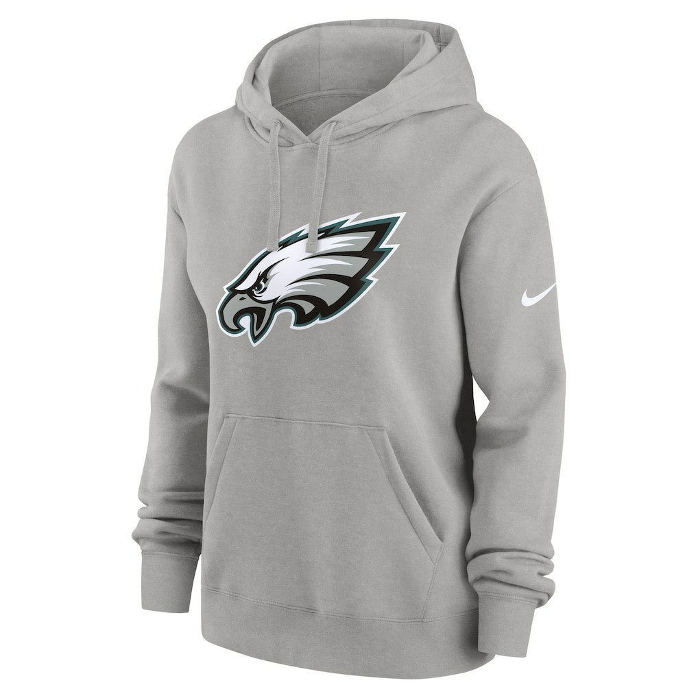 Philadelphia Eagles Women's Club Fleece Hoodie - Heather Gray Hoodies