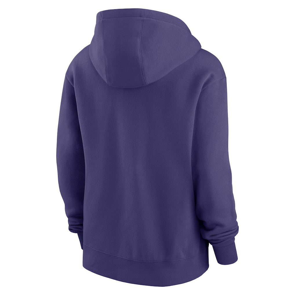 Baltimore Ravens Women's Club Fleece Hoodie - Purple Hoodies
