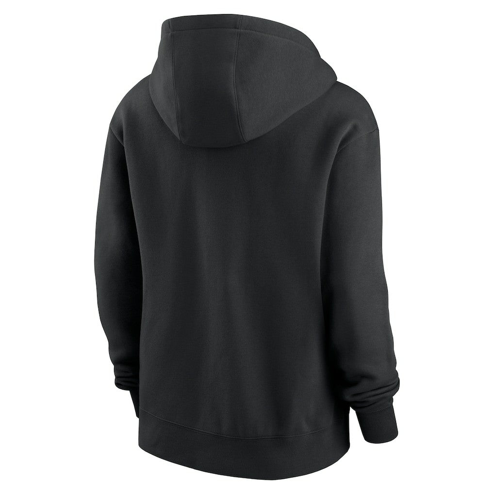 Atlanta Falcons Women's Club Fleece Hoodie - Black Hoodies