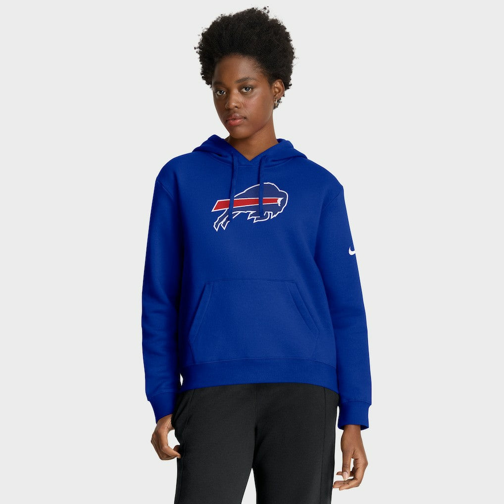 Buffalo Bills Women's Club Fleece Hoodie - Royal Hoodies