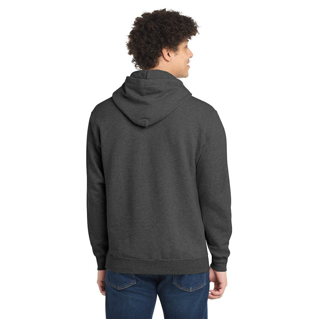 San Francisco 49ers Starter Pullover Hoodie - Heather Charcoal Hoodies