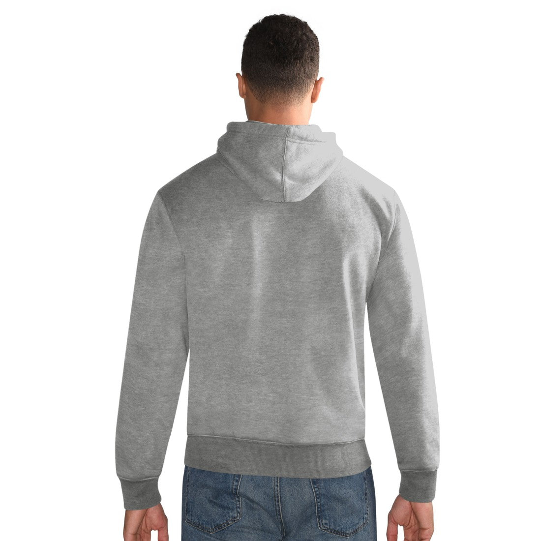 New York Jets Starter Pullover Hoodie - Heather Gray Hoodies